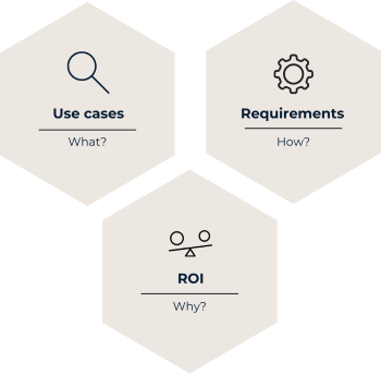 This first step to AI in Enterprise: Identifying Use Cases, Requirements and ROI