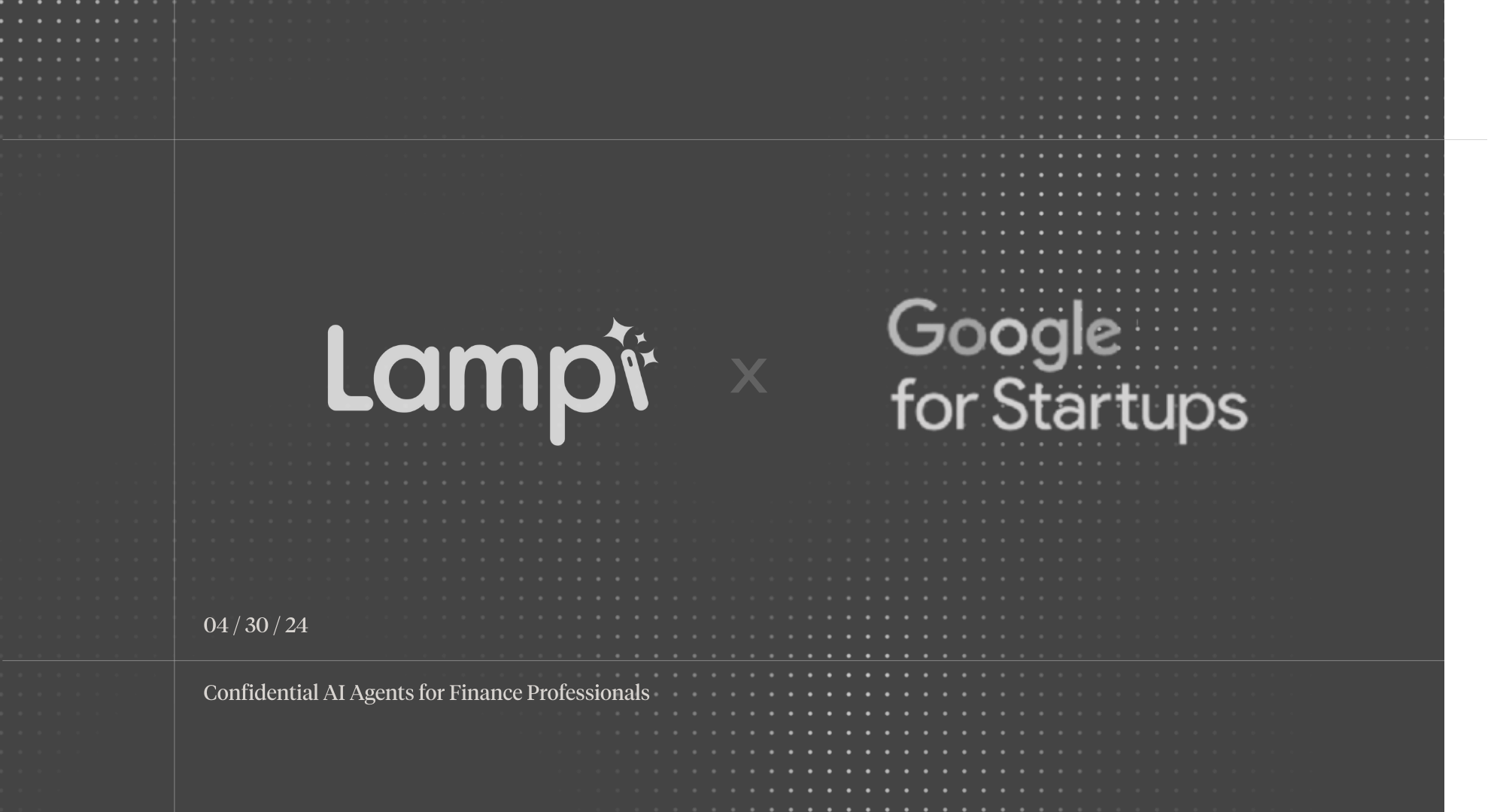 After Google Cloud Next, Lampi AI joins the second stage of Google for Startups Cloud Program
