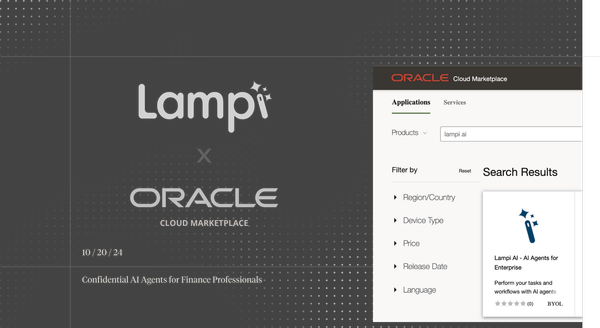 Lampi AI Joins Oracle Cloud Marketplace