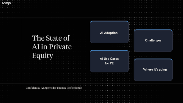 The State of AI Adoption in Private Equity — Use Cases, Challenges, and Where It's Going